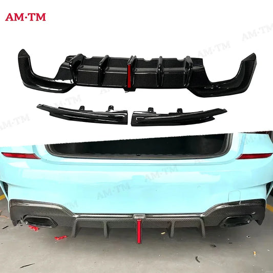 For BMW 3 Series G20 G28 325 330I Sport 2019-2022 Kb Carbon