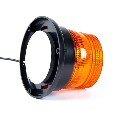 Laikesi 12LED Amber Strobe Beacon Warning Base 12V Cigarette