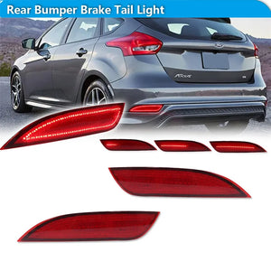 For Ford Focus 2015 2016 2017 2018 Rear Bumper Reflector Tail