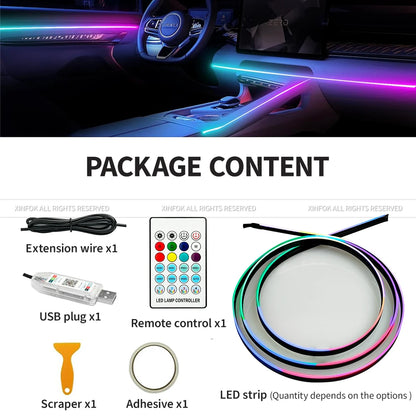110CM APP Control Ambient Interior RGB Symphony Atmosphere