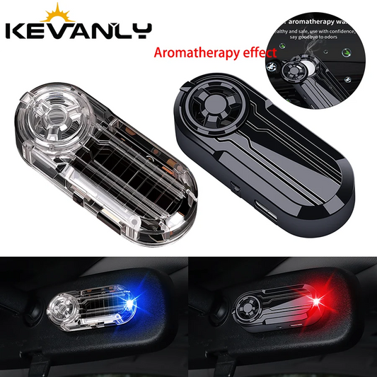 Flashing Fake Security Cologne Fragrance Diffuser Solar Powered