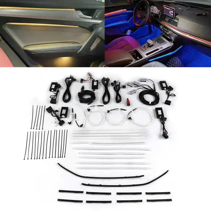 For Mmi Controler Fit Color Batter Interior Atmosphere Strip