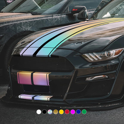 For Roof Hood Door Exterior Stickers 6PCS Kit Full Body Vinyl