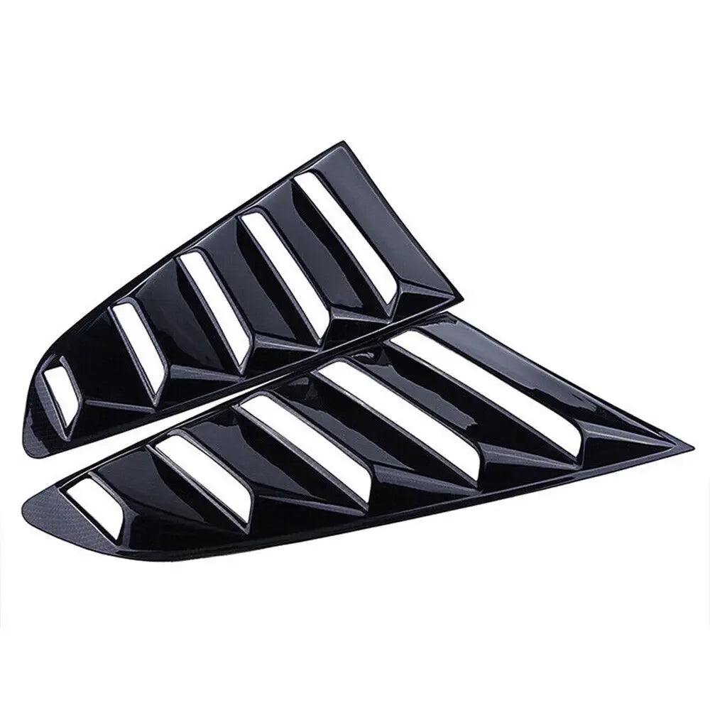 For Ford Mustang 2015-2020 Rear Louver Window Side Shutter Cover