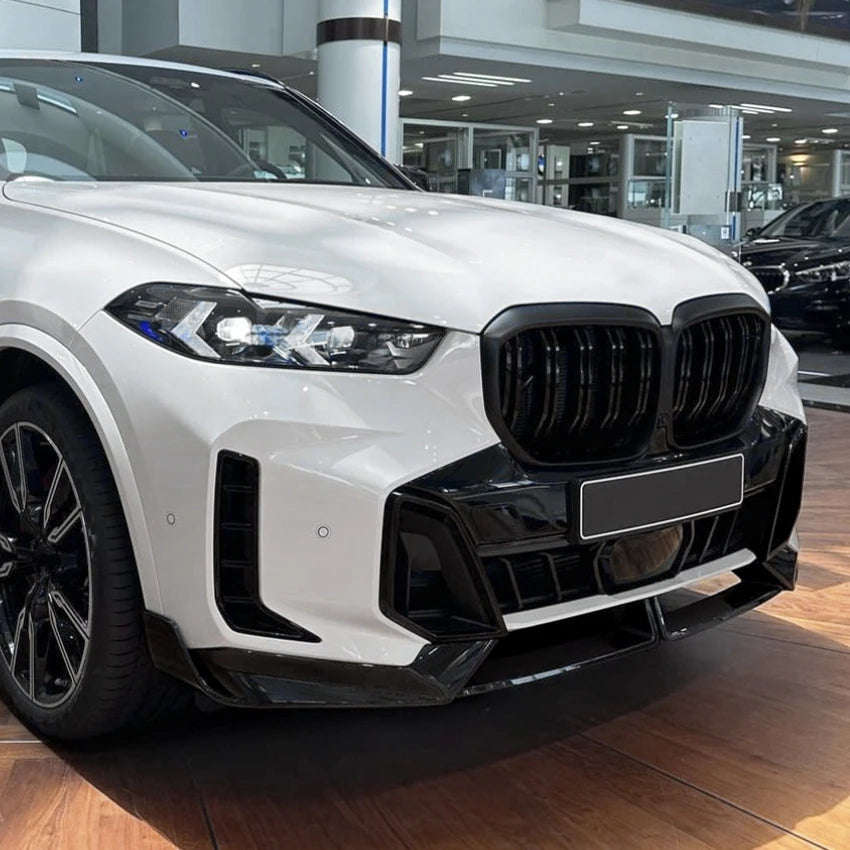 For BMW X5 G05 Lci 40I Front Bumper Splitter Lip Spoiler