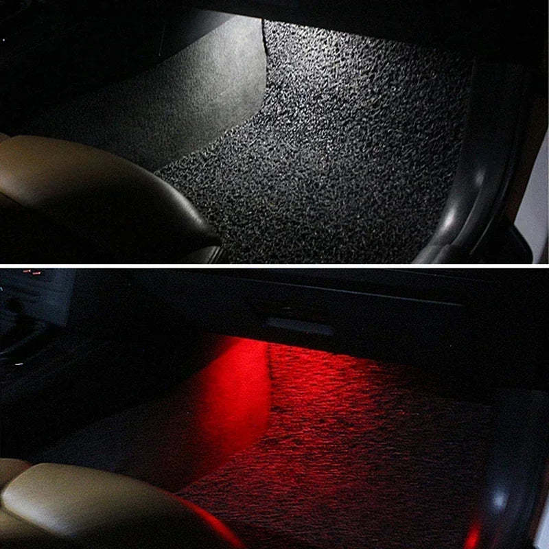 For BMW F10 F11 F20 F22 A Pair Two Color Footwell Ambient F25