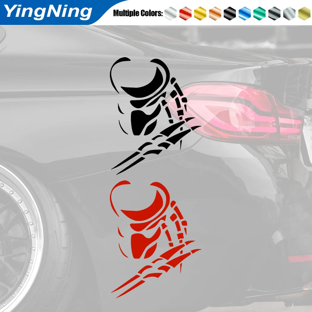 For Laptop Predator Helmet Claw Stickers Alien Vinyl Decals Body