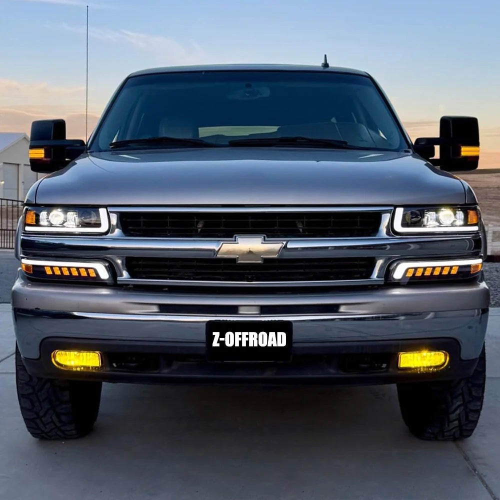 For Chevrolet Chevy Silverado 1500 2500 Dot Headlamp 3500 Hd