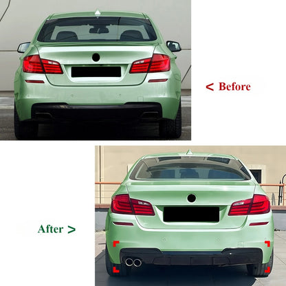 For BMW 5 Series F10 F11 2011-2017 M Sport Rear Bumper Lip