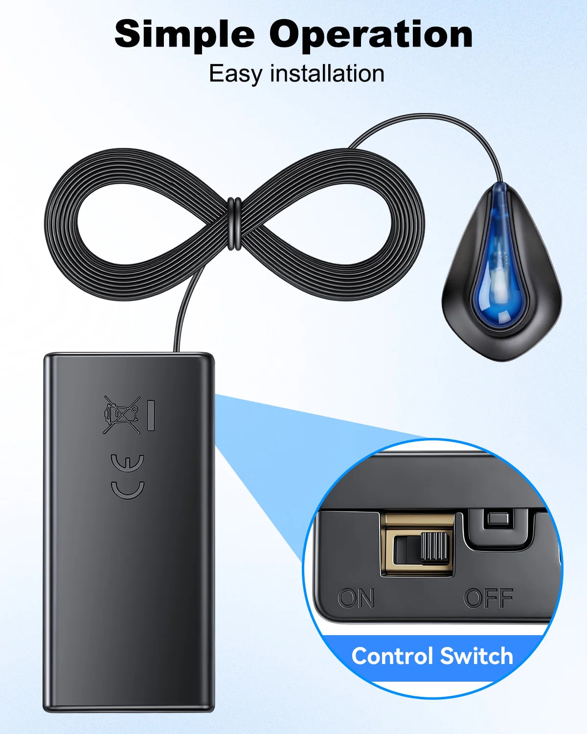Wired Simulation Alarm long-battery Fake Warning Night Security