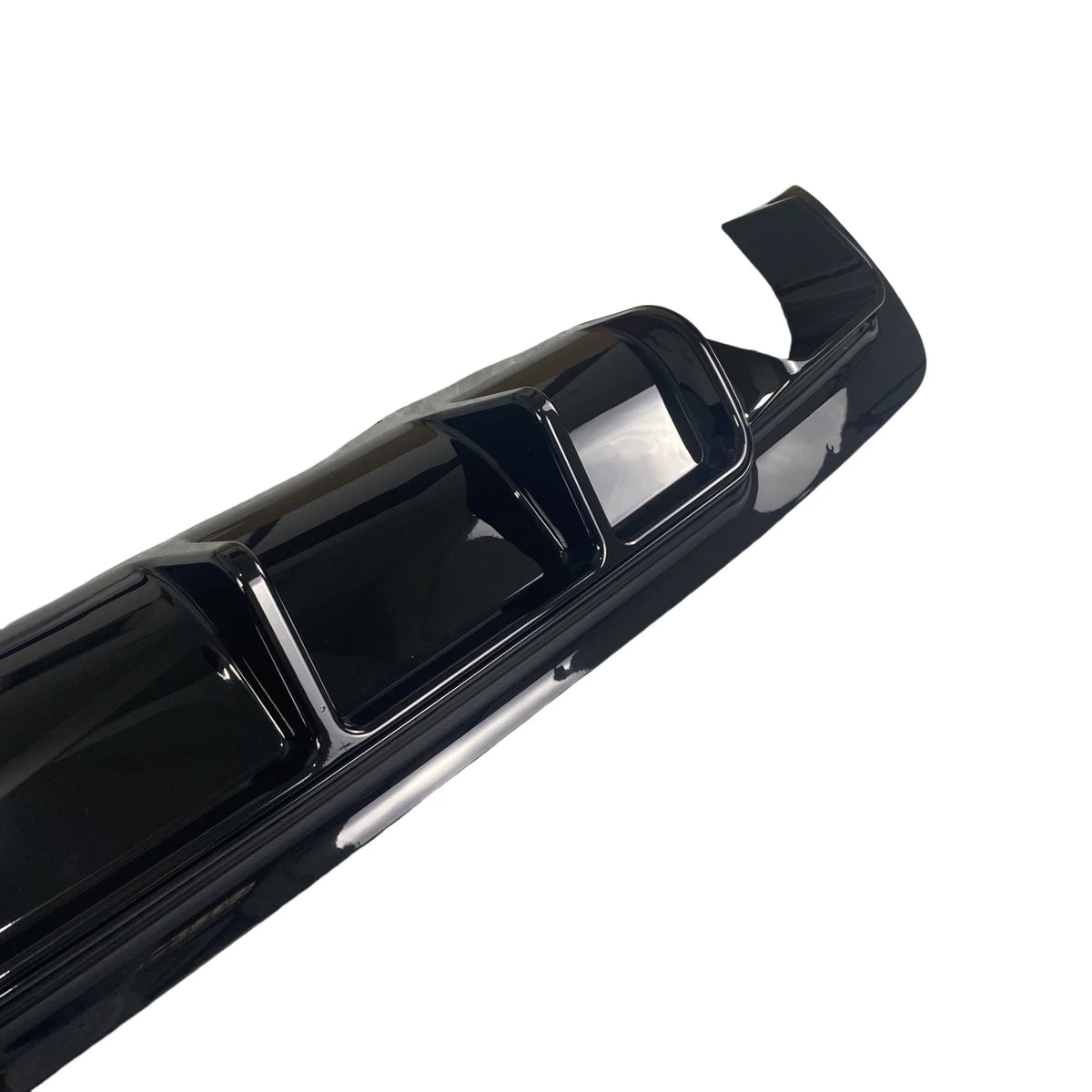 For BMW E60 E61 5 Series Mp Gloss Black Rear Bumper Diffuser M