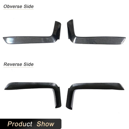 For BMW 4 Series F32 F33 Carbon Fiber Front Bumper Fog Cover F36