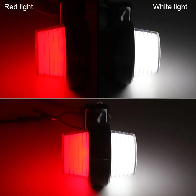 Big Double Sides Marker Outline Indicator Turn Signal Rear