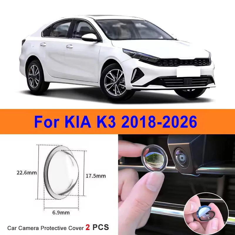 For Kia K3 2018-2026 2PCS 360 Reverse Image Camera Cover