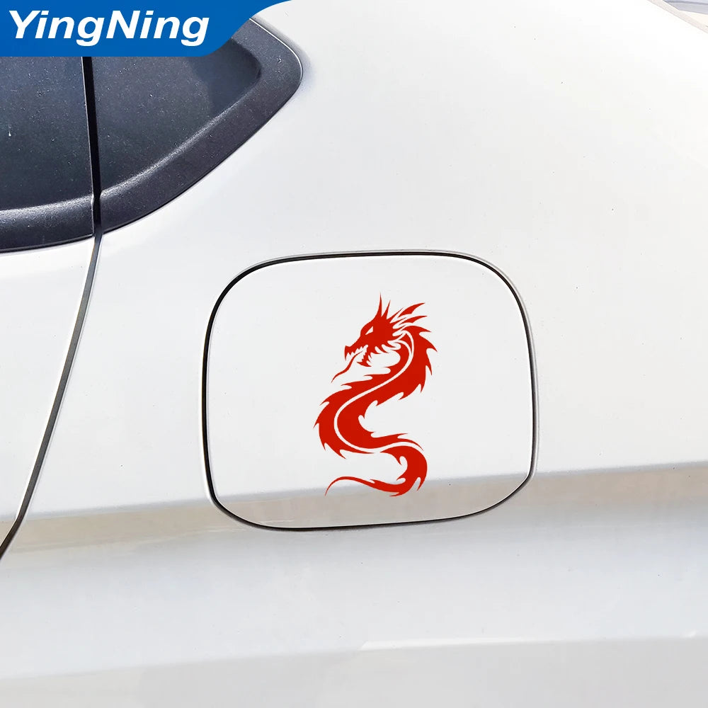 For Door Window 2PCS Chinese Dragon Decals Left Right Mirror