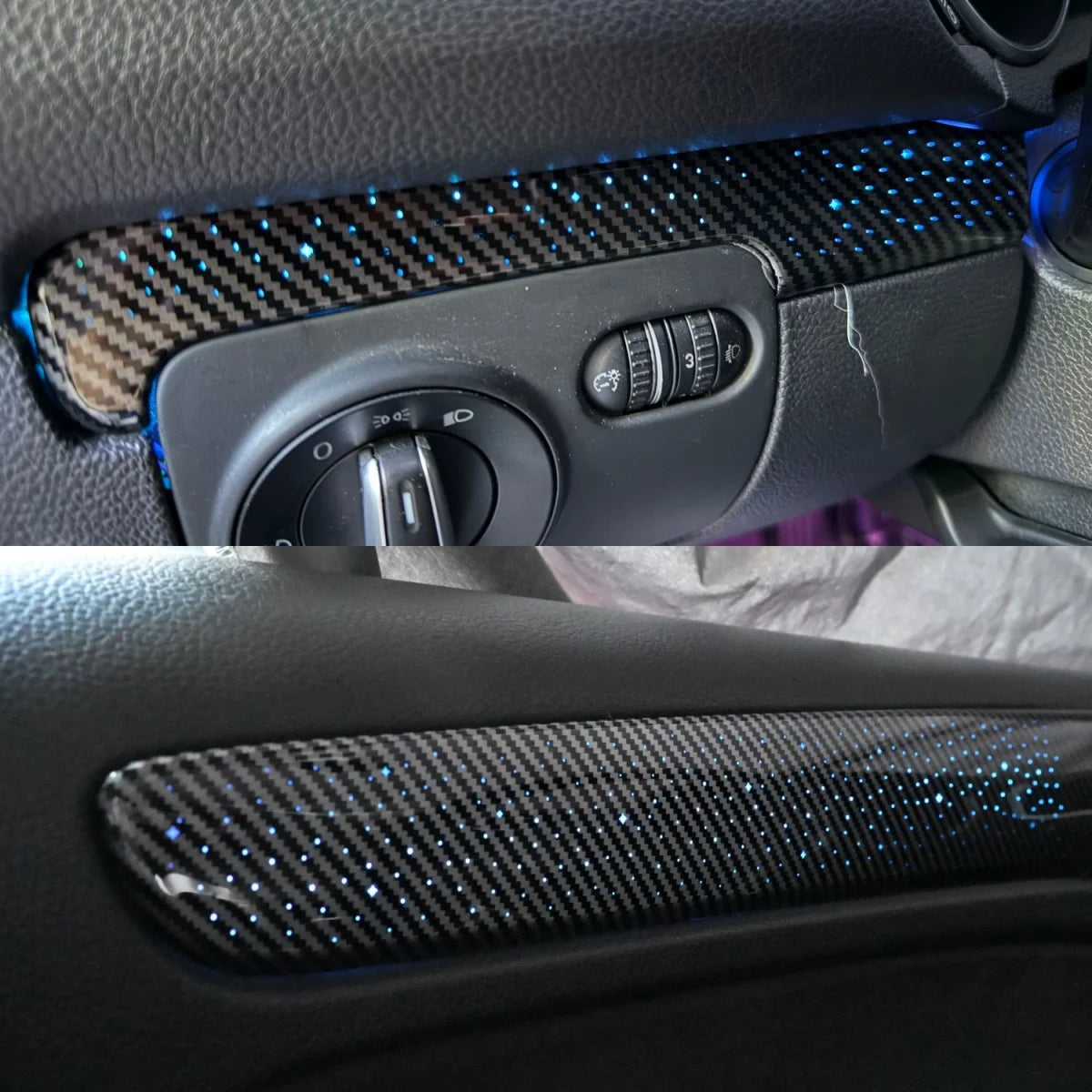 For Golf 6 2008-2013 Lhd Rhd Ambient Interior Atmosphere Trim