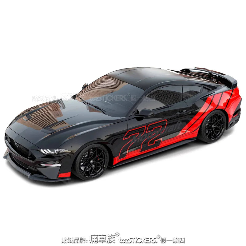 For Ford Mustang Gt Sticker Body Appearance Modification Fashion
