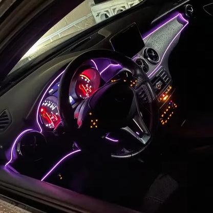 5M Interior Atmosphere Lighting Strip 5V Flexible El Cold