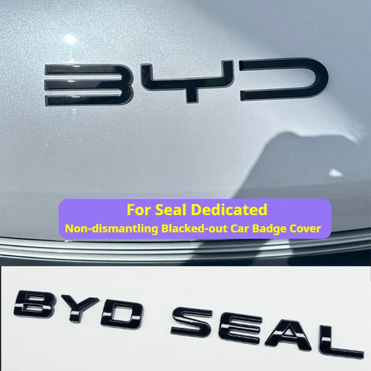 For BYD Seal Dedicated Black Front Rear Emblem Modification