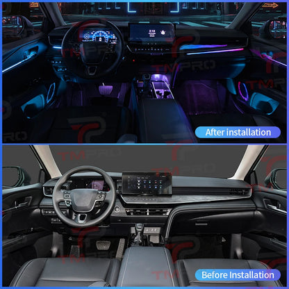 For Toyota Camry 2023-2024 Colors Ambient Lighting Safety