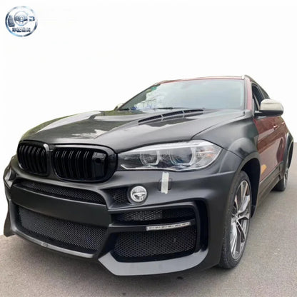 For BMW X6 F16 Front Bumper Perfect Fitment Wide Body Kit Rear