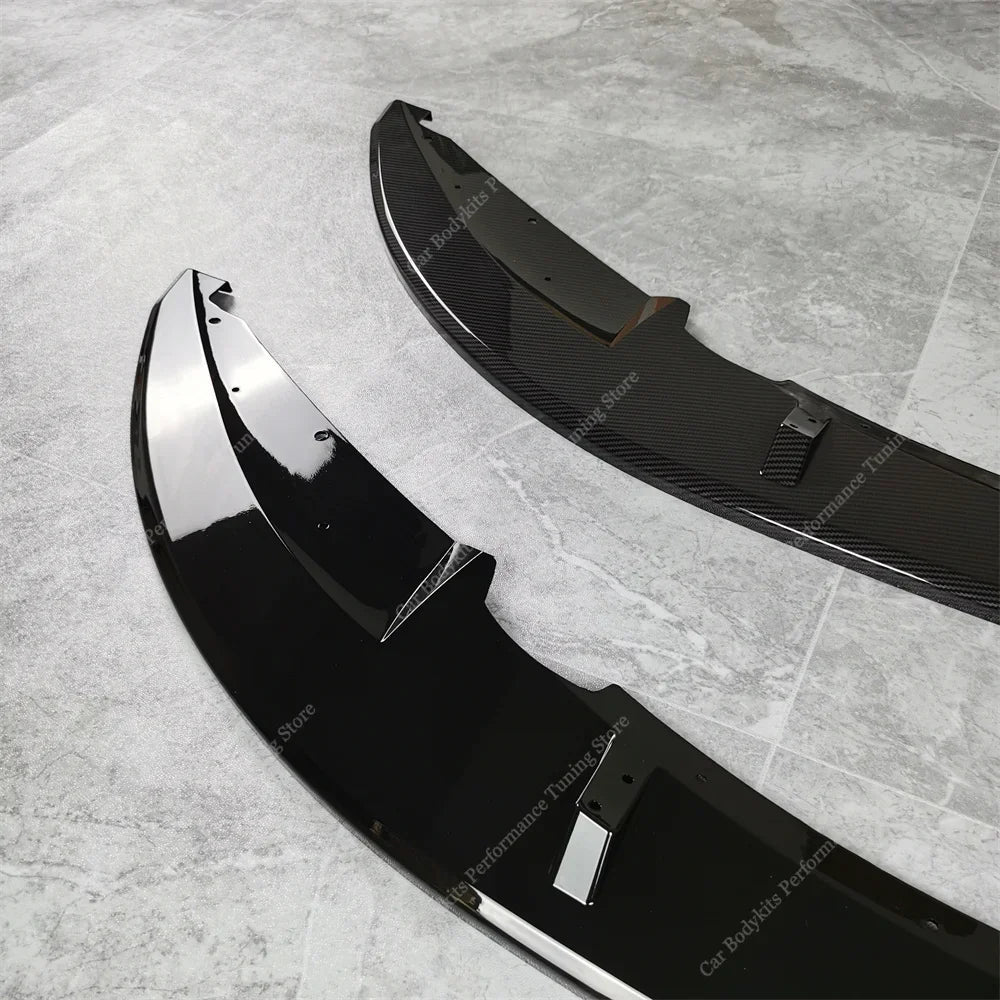 For BMW E82 E88 1 Ser 2PCS M Performance Front Bumper Splitter
