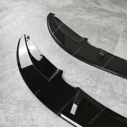 For BMW E82 E88 1 Ser 2PCS M Performance Front Bumper Splitter