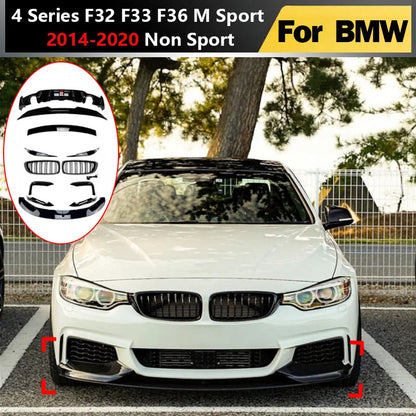 For BMW 4 Series F32 F33 F36 M Sport 2014-2020 Front Rear Lip