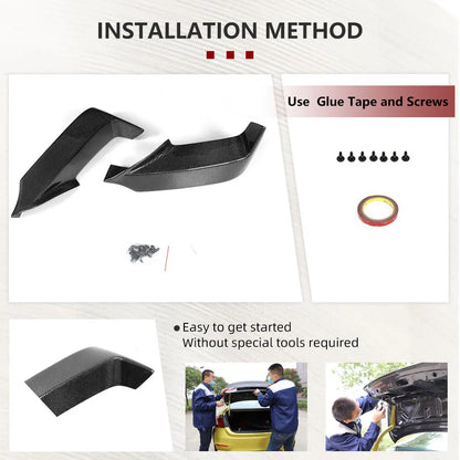 For BMW 6 Series F06 F12 F13 640I 650I M Sport 2012-2017 Carbon