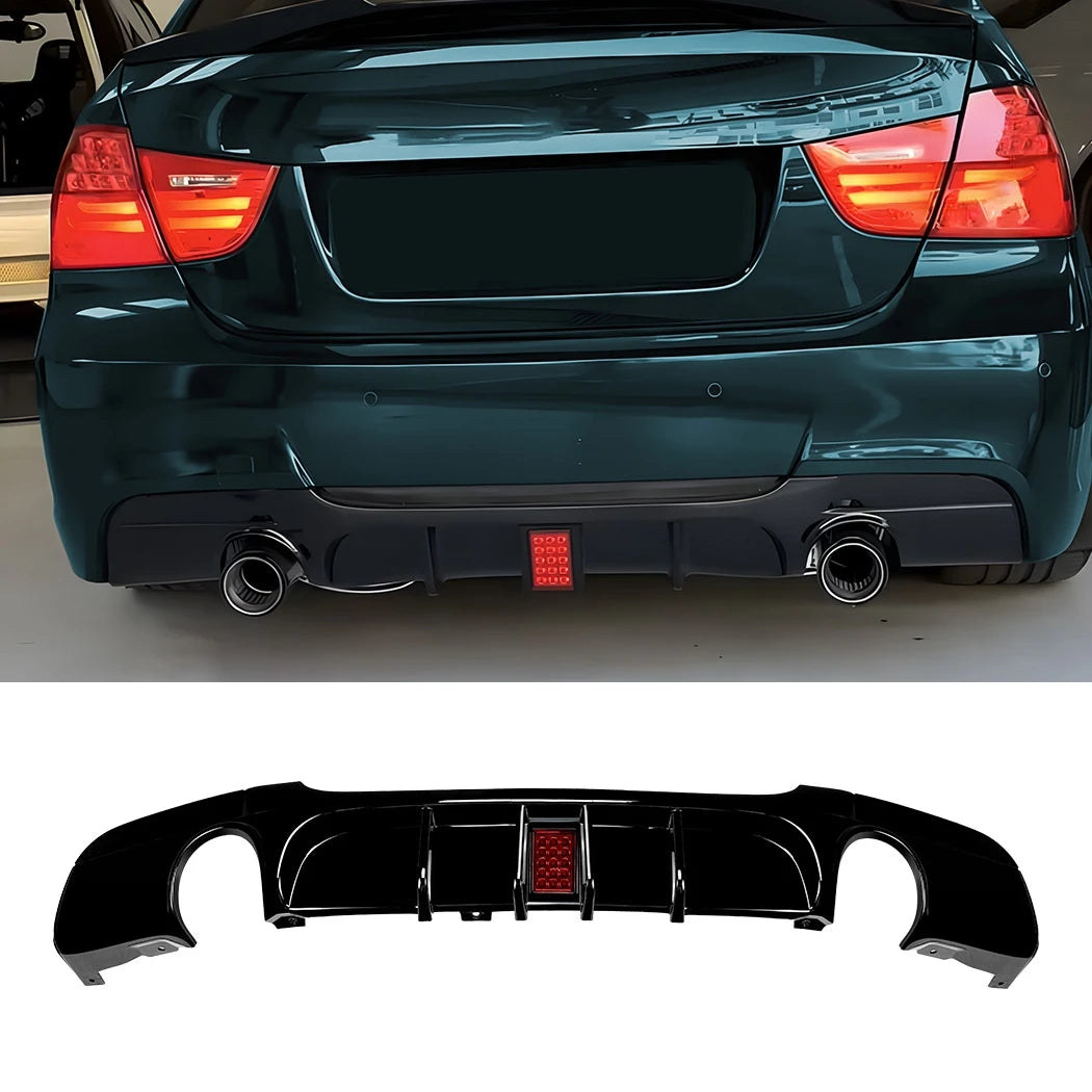 For BMW 3 Series E90 E91 Mp Rear Bumper Diffuser 320I 320D 325D