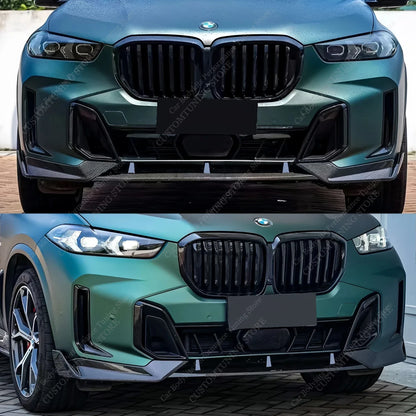 For BMW X5 G05 M Sport Competition Gloss Black ABS Front Bumper