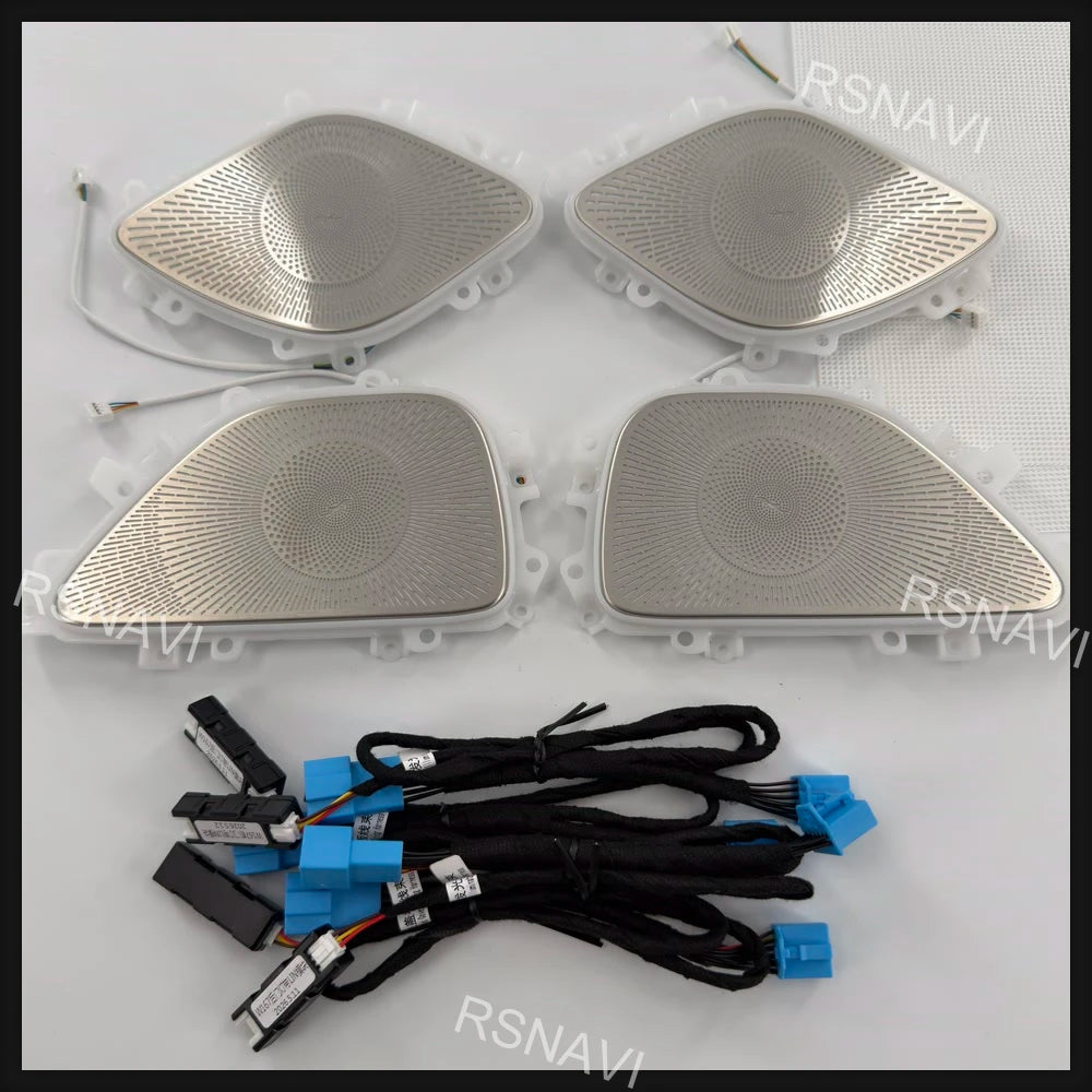 Midrange Speaker Grilles Inner Outer Ambient Lighting Compatible