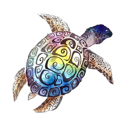 Stickers Funny Exterior Tribal Turtle Pvc Decals Motorcycle Body