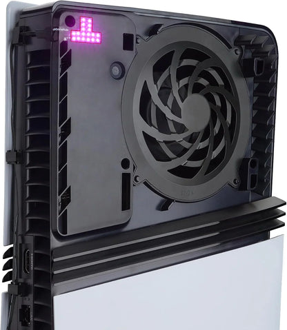 For PS5 Slim Pro Console RGB Extremerate Rainbow Logo Kit Colors
