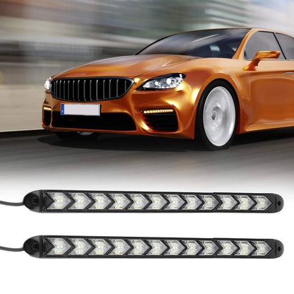 Sequential Arrow Drl Strip Yellow Turn Signal Flexible Daytime