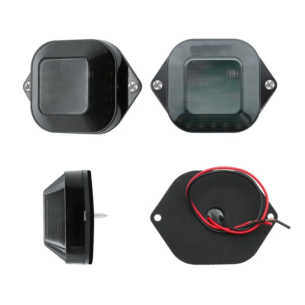12V 24V Strobe Side Marker Waterproof IP65 Aluminum Housing