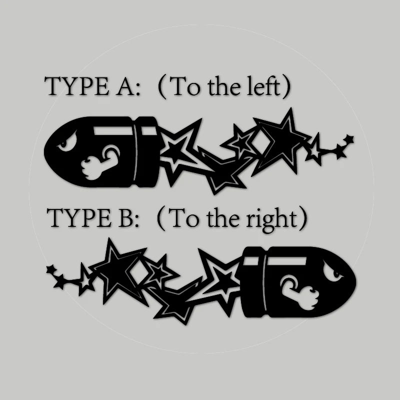 For A Unique Bullet Cartoon Stickers Cute Funny Personalized