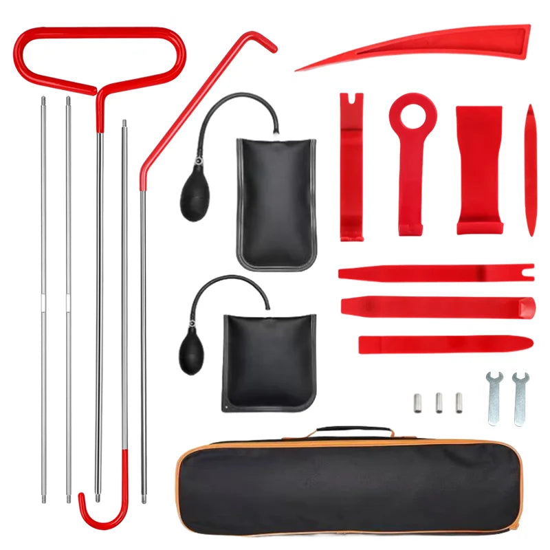 18PCS Door Tool Kit Inflatable Air Pump Window Open