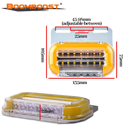 24V IP67 Waterproof Flowing Ground Side Super Bright Truck