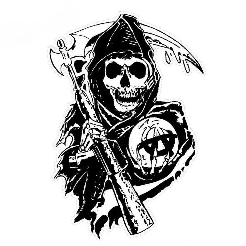 Sticker Sons Anarchy Anime Decal Decor Motorcycle off-road