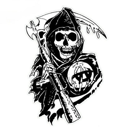 Sticker Sons Anarchy Anime Decal Decor Motorcycle off-road