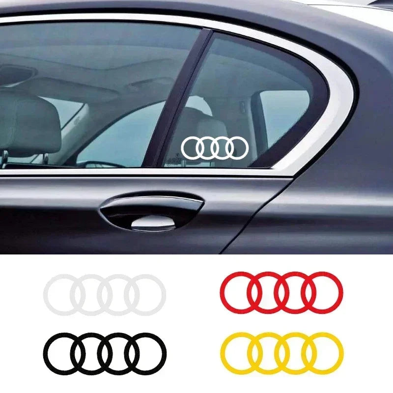 For Audi 2PCS Window Sticker Side Body RS5 RS6 RS4 RS3 RS7