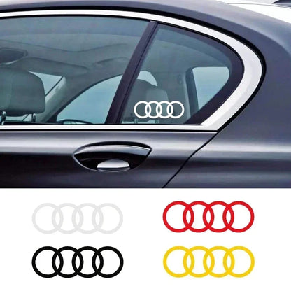 For Audi 2PCS Window Sticker Side Body RS5 RS6 RS4 RS3 RS7