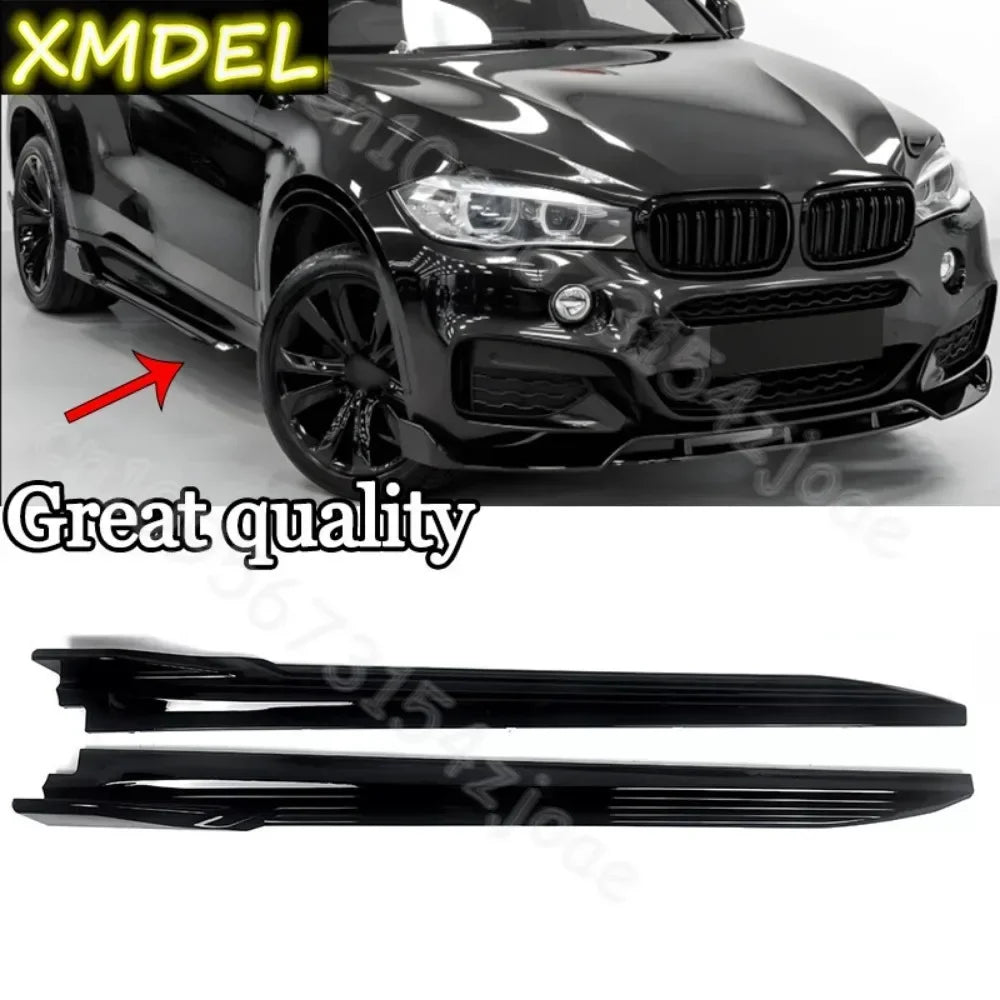 For BMW X6 F16 M Sport Front Lip Rear Spoiler Diffuser Side