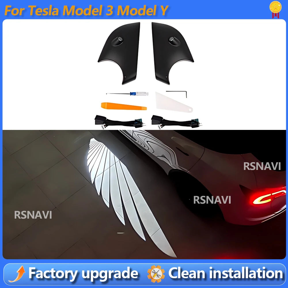 For Tesla Model 3 Y Highland Ota Waterproof Door Handles