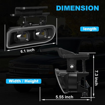 For 1999-2002 Chevy Silverado 1500 2500 Fog 3500 Pickup Truck