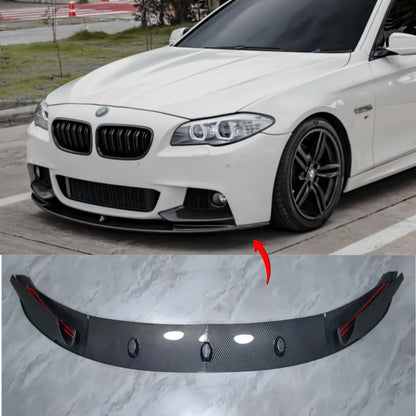 For BMW 5 Series F10 F11 Front Bumper Lip Spoiler Diffuser