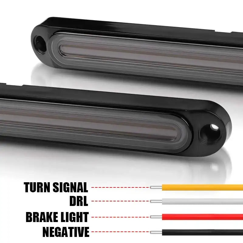For Trailers Rv Tow Boad Heavy Upgrade Tail Bar Brake Stop Drl