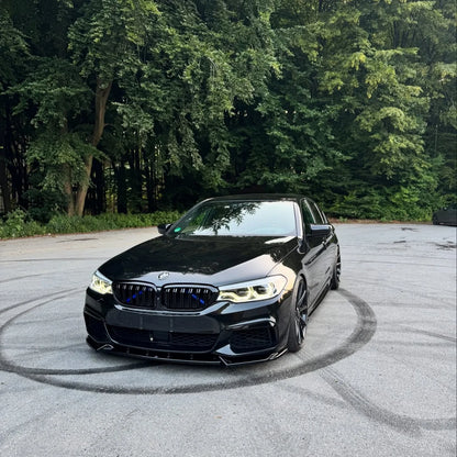For BMW 5 Series G30 525I Front Bumper Lip Splitter Diffuser
