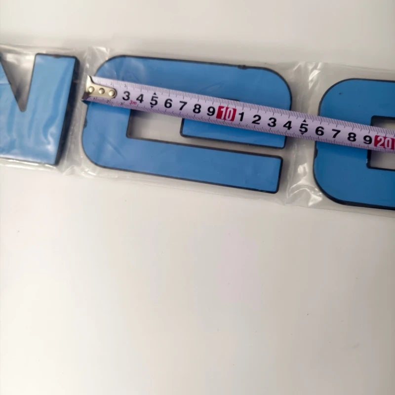 For Auto Accessories 3D ABS Letter Sticker